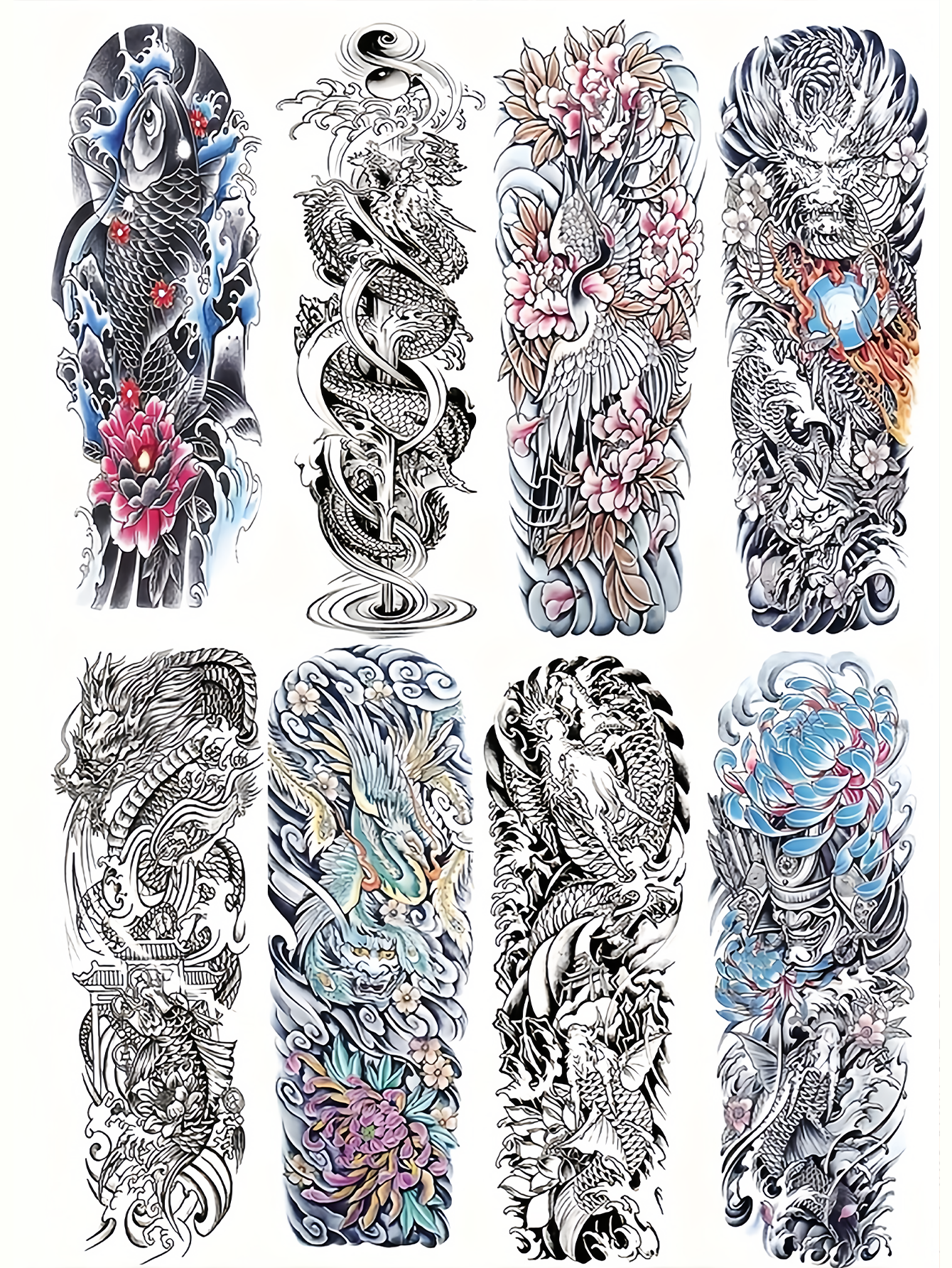 Chinese Style Personalized Tattoo Sticker